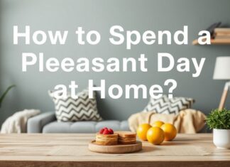 Evde Keyifli Bir Gün Nasıl Geçirilir? How to Spend a Pleasant Day at Home?