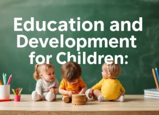 Çocuklar İçin Eğitim ve Gelişim: Anahtar Kavramlar ve Yöntemler Education and Development for Children: Key Concepts and Methods