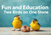 Çocuklar İçin Eğlence ve Eğitim: İki Tepede Birden Fun and Education for Kids: Two Birds with One Stone