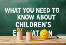 Çocukların Eğitimine Dair Bilinmesi Gerekenler What You Need to Know About Children's Education
