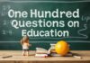 Çocukların Eğitimine Yönelik Yüzden Yüz Soru One Hundred Questions on Education for Children
