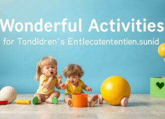 Çocukların Eğlence ve Eğitim İçin Harika Aktiviteler Wonderful Activities for Children's Entertainment and Education