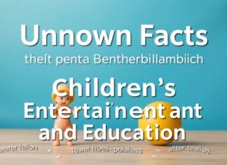 Çocukların Eğlence ve Eğitimine Dair Bilinmeyen Gerçekler Unknown Facts About Children's Entertainment and Education