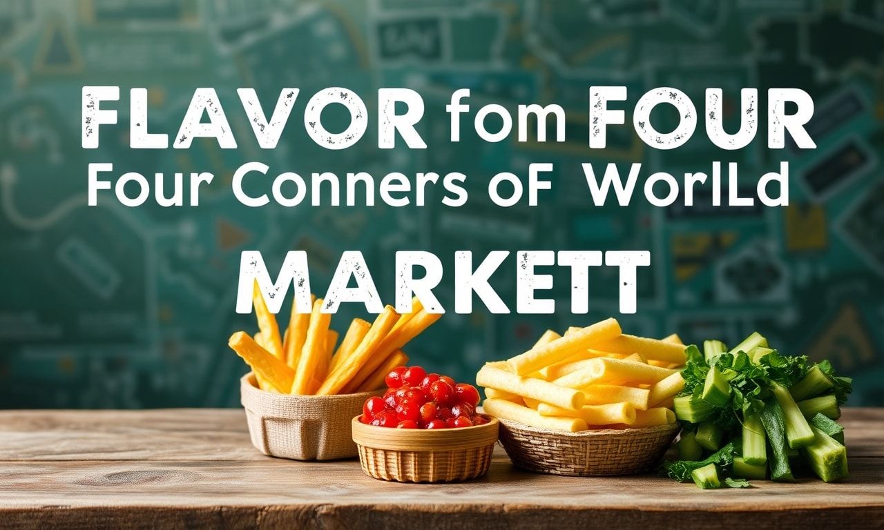 Dünyanın Dört Bir Yanından Lezzetler: Kültürel Yemek Pazarları