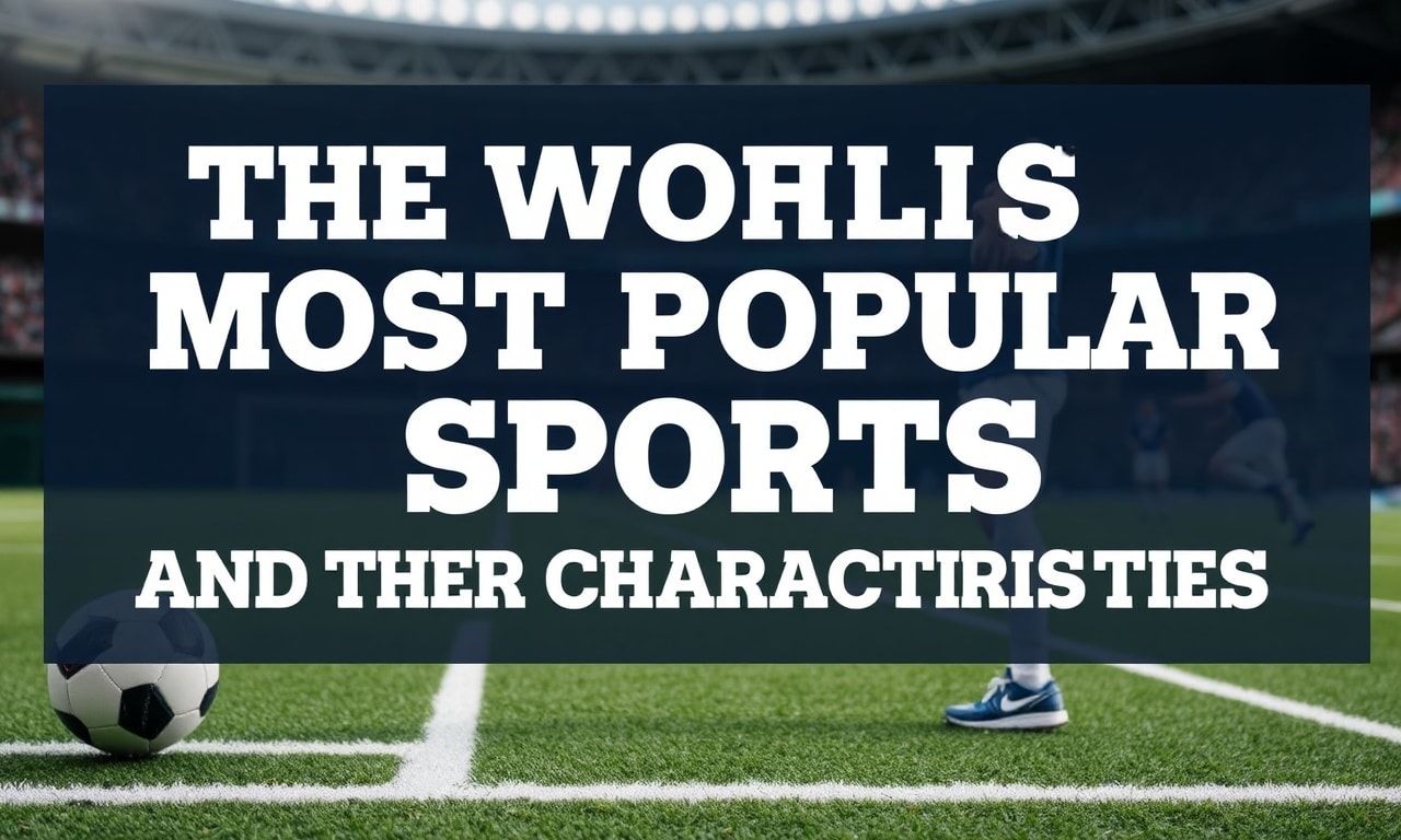 Dünyanın En Popüler Sporları ve Onların Özelikleri
