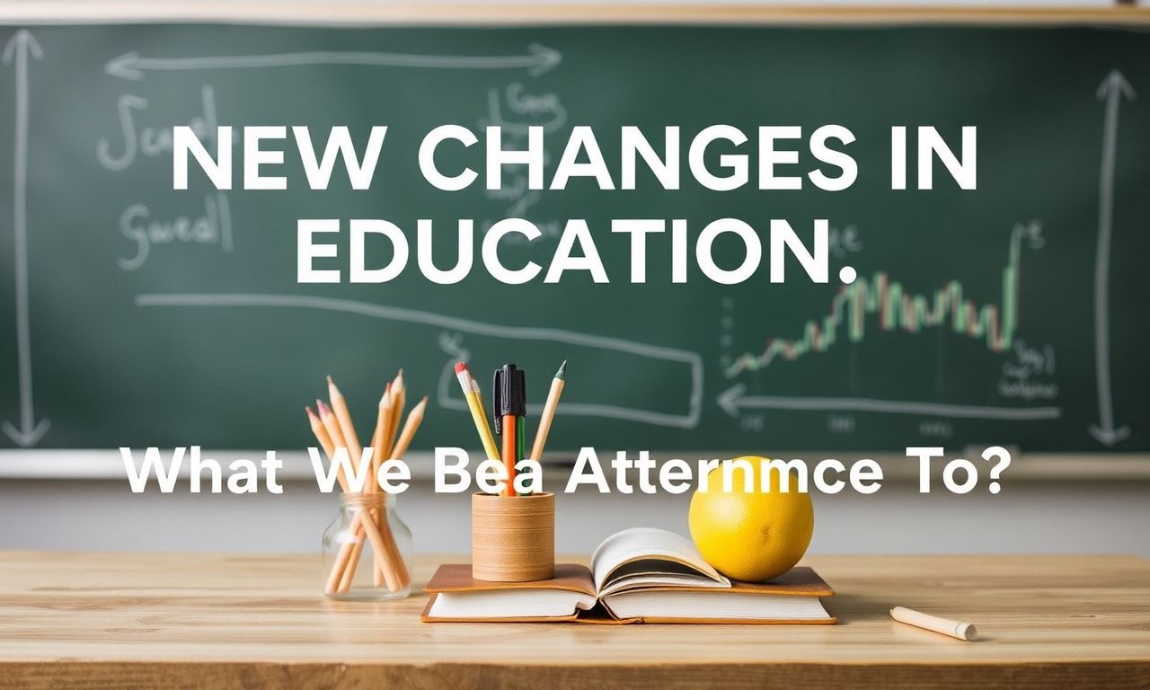 Eğitimde Yeni Değişiklikler: Nelere Dikkat Etmeliyiz?