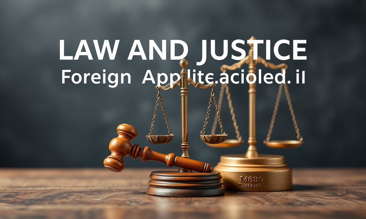 Hukuk ve Adalet: Türkiye'de Yabancı Uygulamalar