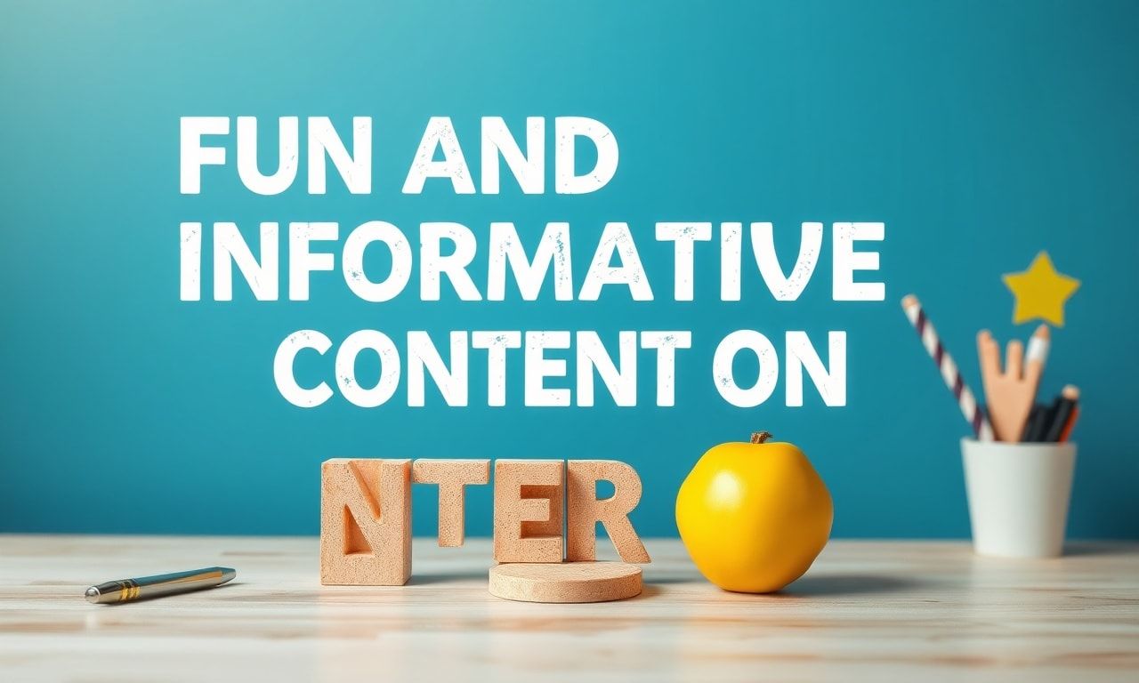 İnternet Üzerinde Eğlenceli ve Bilgilendirici İçerikler