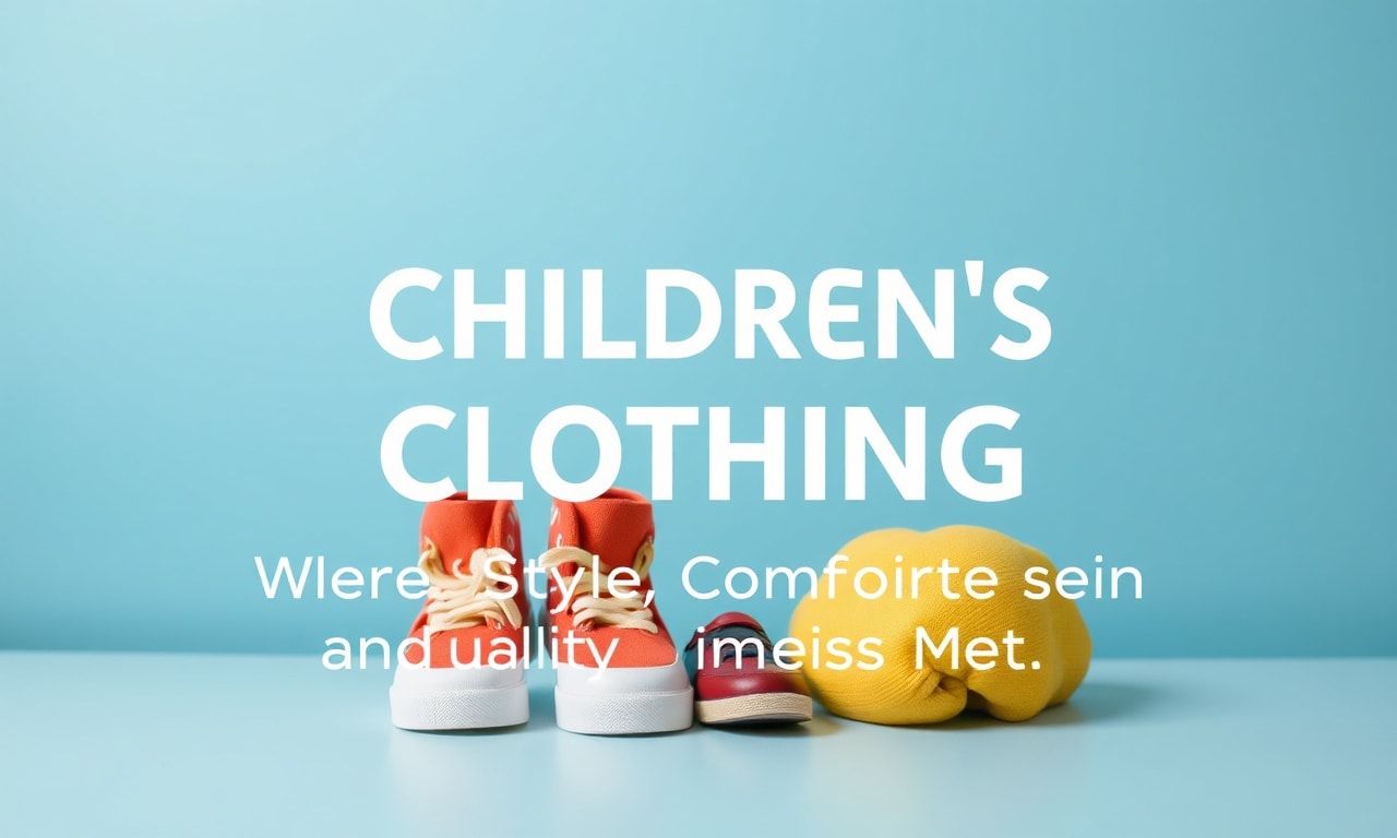 Çocuk Elbiseleri: Stil, Konfor ve Kalite Birleşiyor