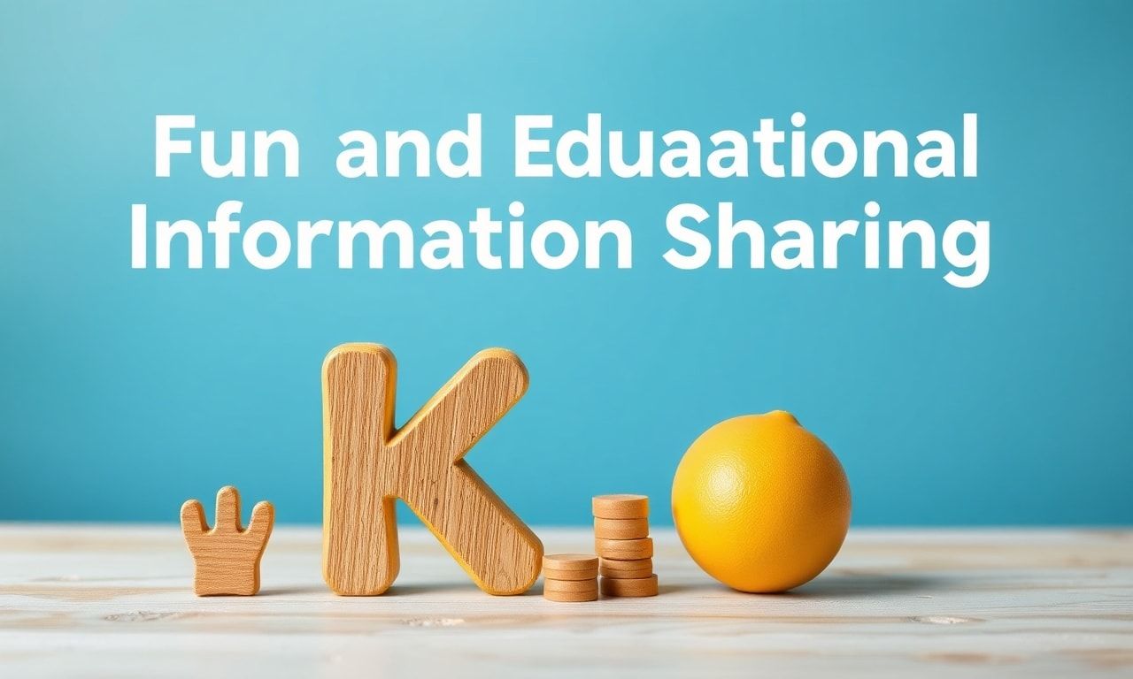 Çocuklar İçin Eğlenceli ve Eğitici Bilgi Paylaşımları