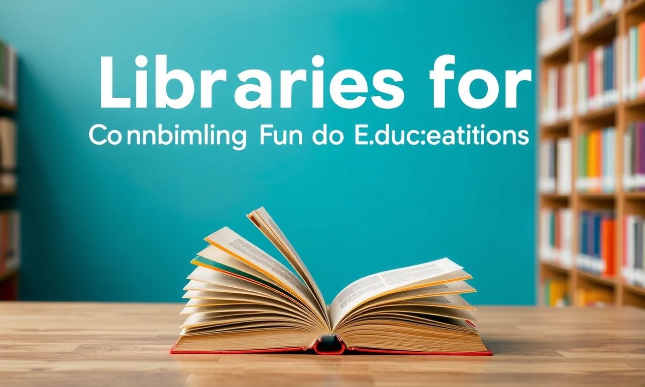 Çocuklar İçin Kütüphaneler: Eğlence ve Eğitim Birleştiriyor