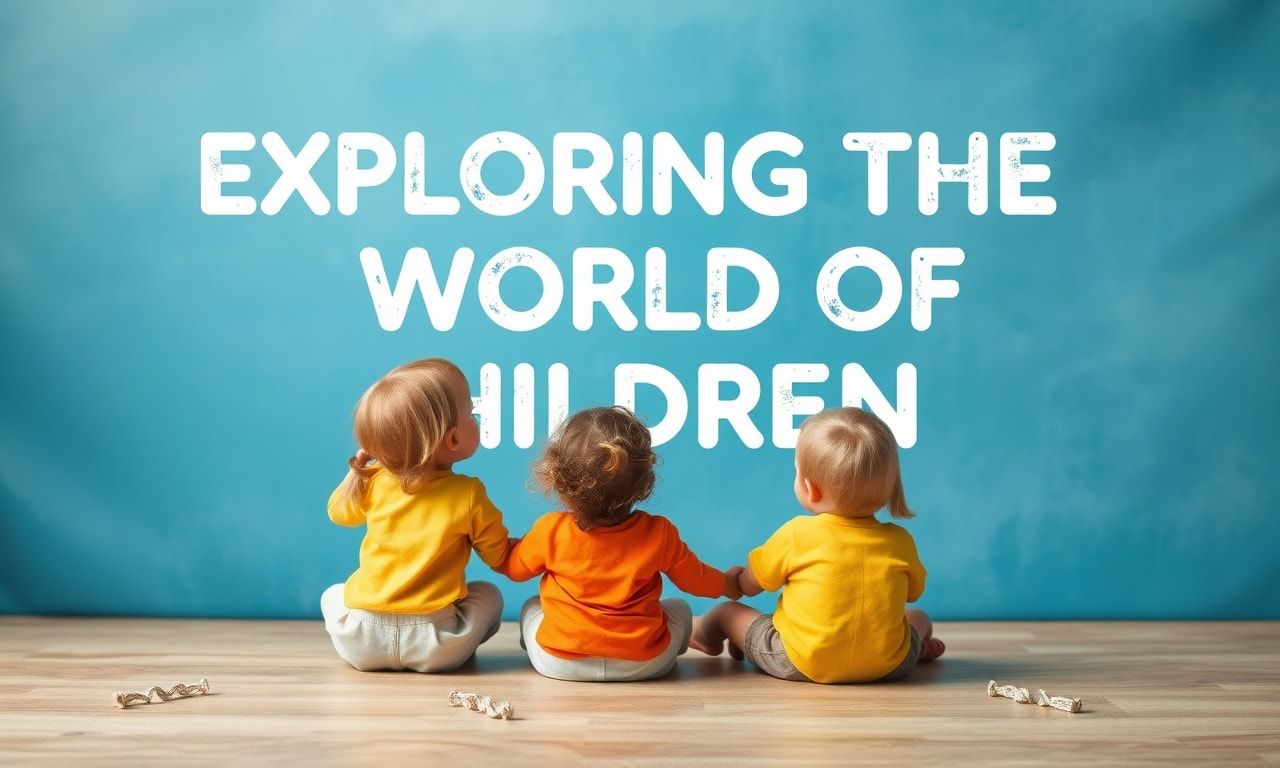 Çocukların Dünyasını Keşfedelim: Eğlence, Eğitim ve Daha Fazlası