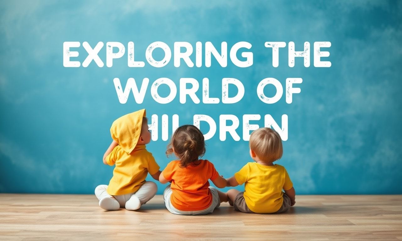 Çocukların Dünyasını Keşfedelim: Eğlence, Eğitim ve Daha Fazlası