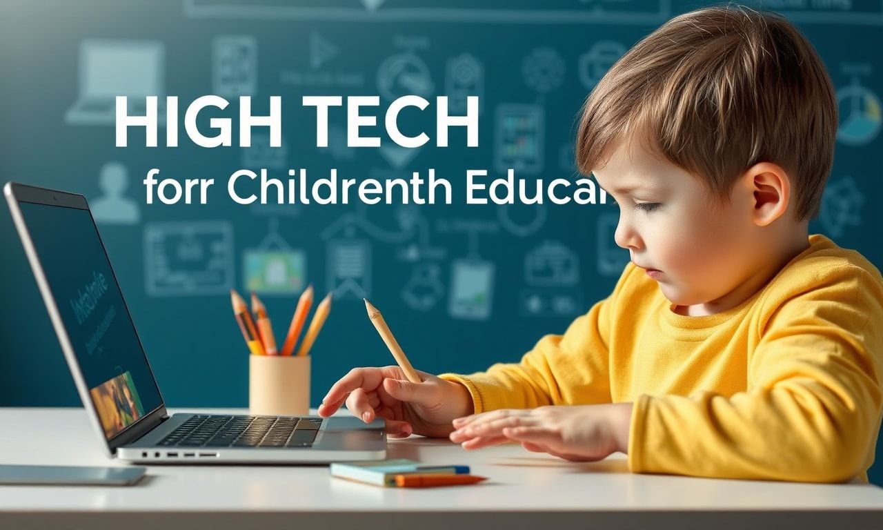 Çocukların Eğitimine Yönelik Yüksek Teknoloji Çözümleri