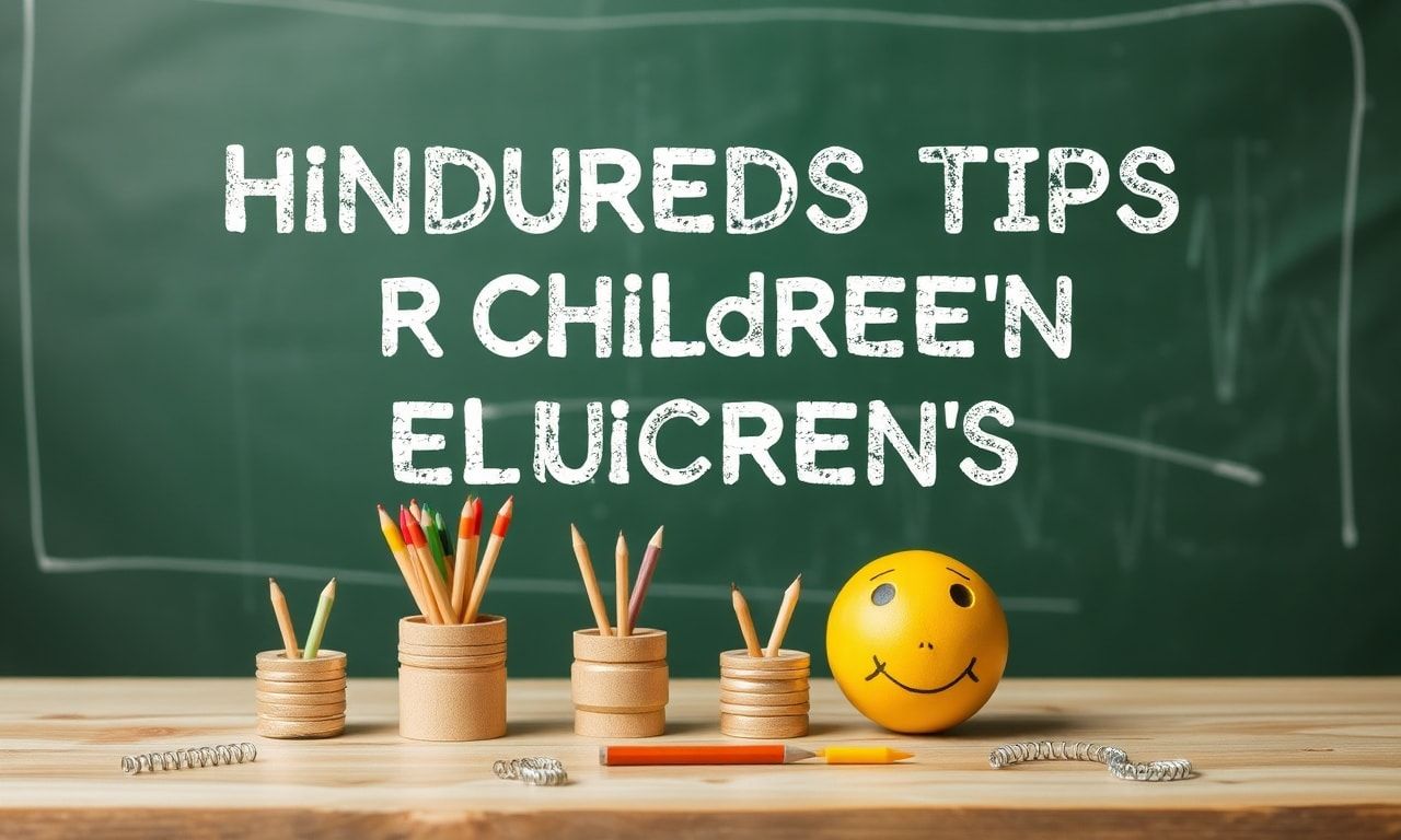 Çocukların Eğitimine Yönelik Yüzlerce İpuçları