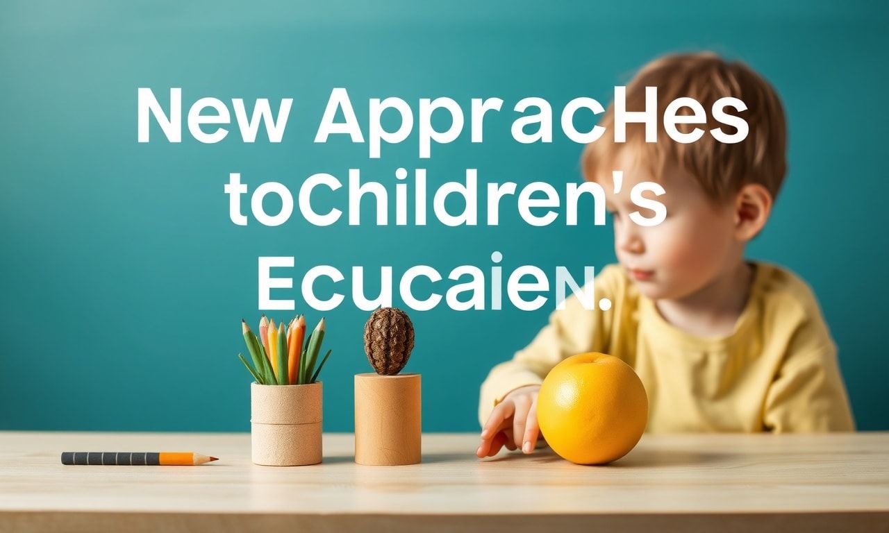 Çocukların Eğitimine Yönelik Yeni Yaklaşımlar