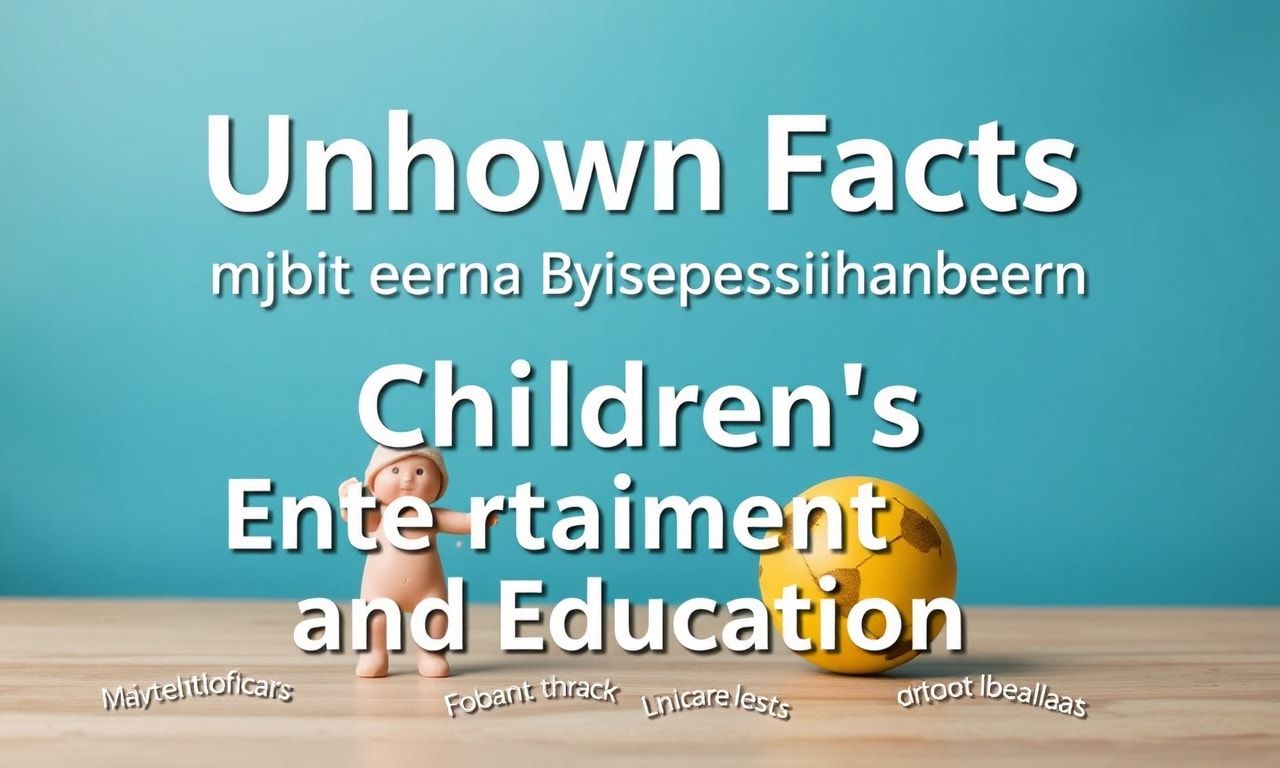 Çocukların Eğlence ve Eğitimine Dair Bilinmeyen Gerçekler