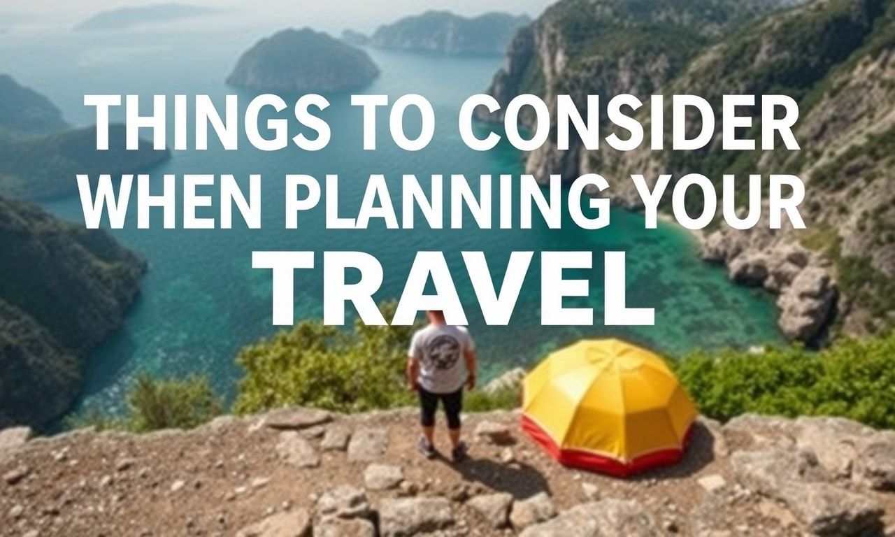 Seyahat Planlamanızda Dikkat Edilmesi Gerekenler