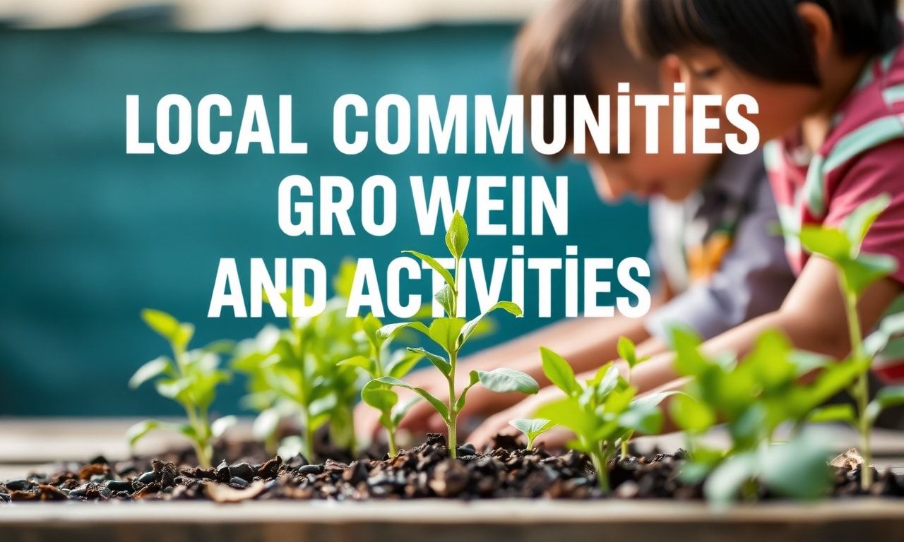 Yerel Topluluklar ve Aktiviteler: Birlikte Gelişmek